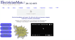 Desktop Screenshot of electricianman.com